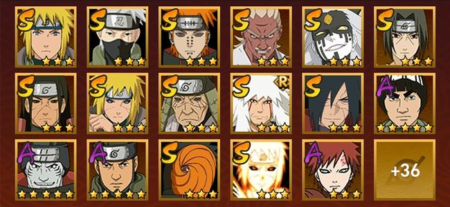 火影忍者V10 15S忍 38A忍 156忍 1874S碎片 19通灵 800W战力 前500名 暗部