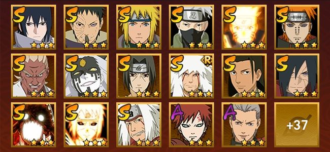 火影忍者V11 16S忍 38A忍 157忍 1956S碎片 17通灵 600W战力 下忍