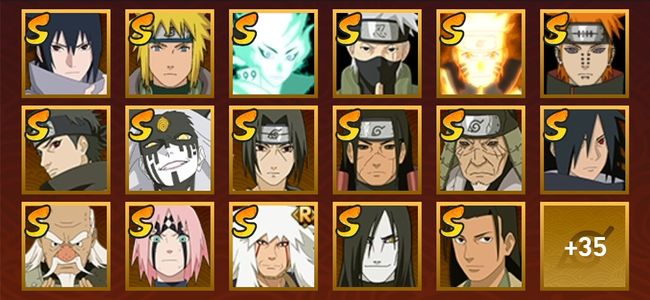 火影忍者V12 23S忍 40A忍 63忍 19通灵 1000W战力 见习