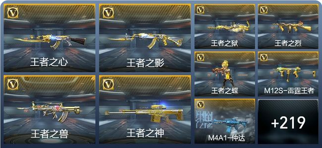 穿越火线:枪战王者V8 522英雄武器 新锐