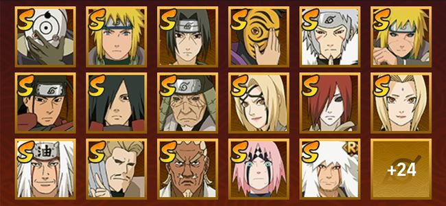 火影忍者V11 20S忍 31A忍 51忍 18通灵 1000W战力 见习