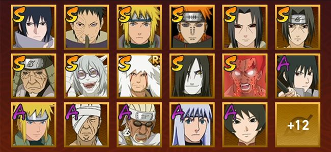 火影忍者V1 10S忍 23A忍 33忍 14通灵 500W战力 见习