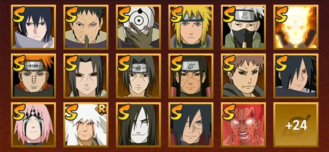 火影忍者V9 22S忍 32A忍 54忍 18通灵 1000W战力 见习