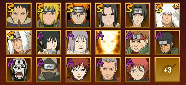 火影忍者V4 7S忍 16A忍 23忍 14通灵 500W战力 见习