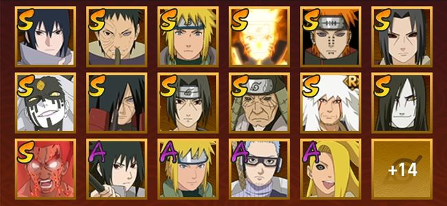 火影忍者V8 14S忍 22A忍 36忍 15通灵 800W战力 见习