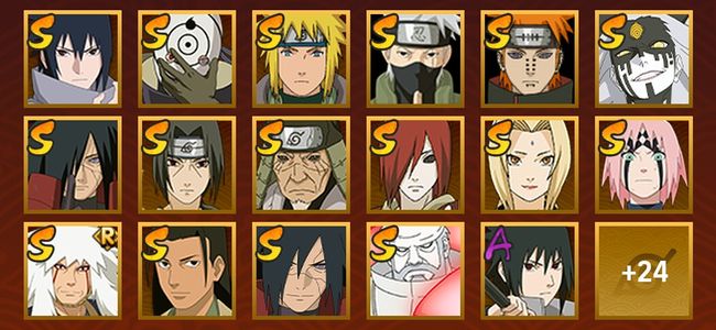 火影忍者V11 19S忍 32A忍 51忍 19通灵 900W战力 见习