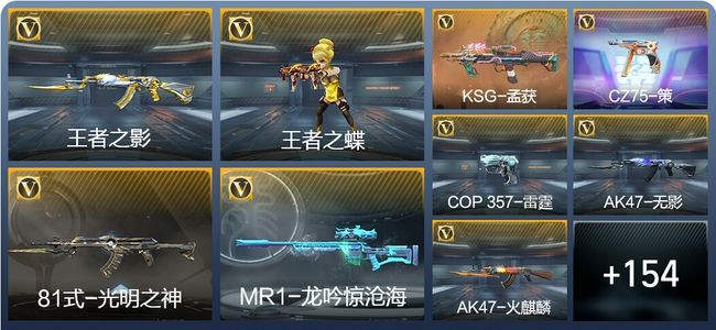 穿越火线：枪战王者V2 247英雄武器 新锐