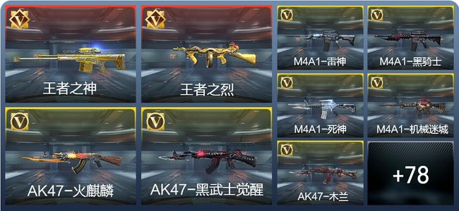 穿越火线：枪战王者V1 133英雄武器 新锐