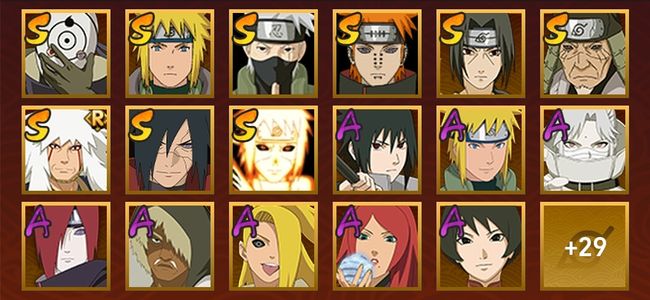 火影忍者V8 11S忍 39A忍 50忍 900W战力