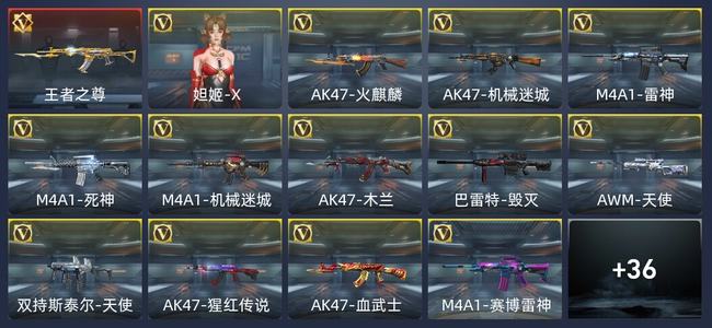 穿越火线：枪战王者V1 83英雄武器 新锐