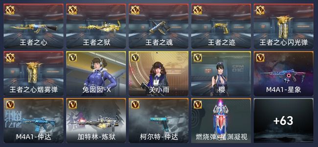 穿越火线：枪战王者6王者 74英雄武器 3英雄角色 115万化 新锐
