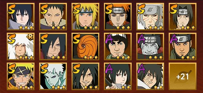 火影忍者V7 12S忍 26A忍 118忍 1483S碎片 16通灵 400W战力 暗部