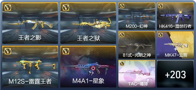 穿越火线：枪战王者7王者武器 212英雄武器 8英雄角色 501万化 专家S