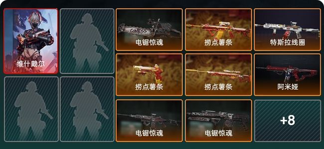 三角洲行动总资产143.9M 1干员外观 1传说近战 15传说枪械 黑鹰