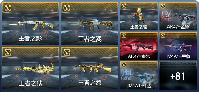 穿越火线：枪战王者V8 186英雄武器 新锐