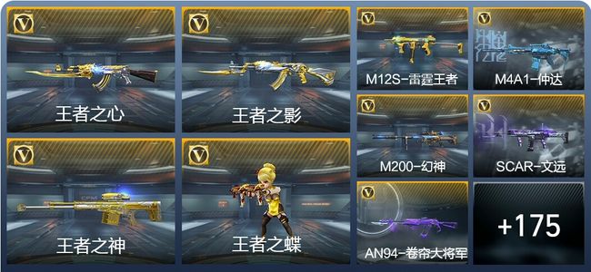 穿越火线：枪战王者V6 322英雄武器 新锐