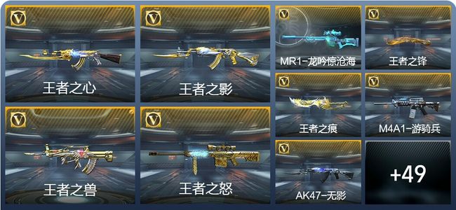 穿越火线：枪战王者V7 103英雄武器 新锐