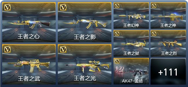 穿越火线：枪战王者V8 253英雄武器 新锐