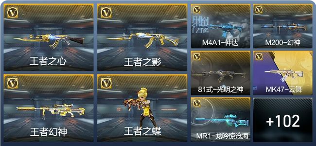 穿越火线：枪战王者V5 239英雄武器 新锐