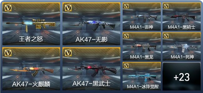 穿越火线：枪战王者V7 58英雄武器 新锐