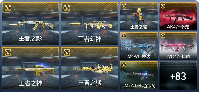 穿越火线：枪战王者V8 181英雄武器 新锐