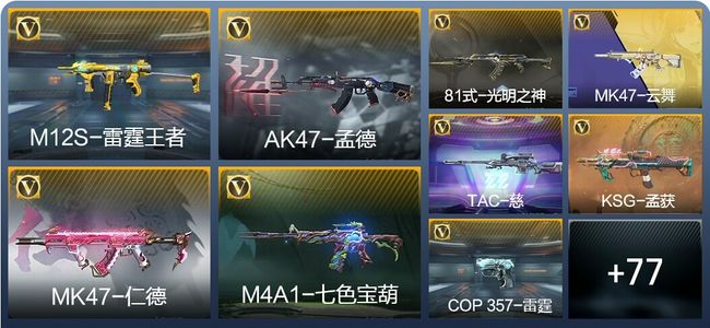 穿越火线：枪战王者V5 181英雄武器 新锐