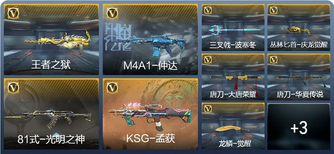 穿越火线：枪战王者V5 255英雄武器 新锐