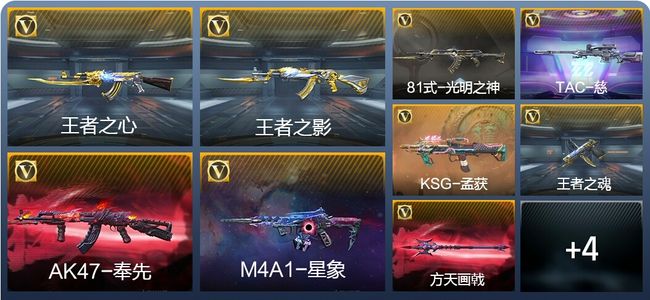 穿越火线：枪战王者V5 222英雄武器 新锐