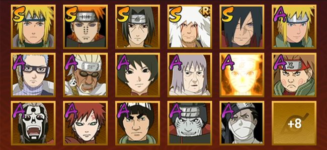 火影忍者V4 5S忍 22A忍 27忍 100W内战力 见习