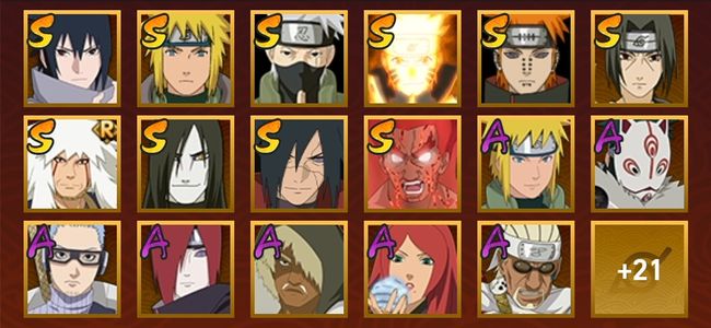 火影忍者V8 11S忍 34A忍 45忍 500W战力 见习