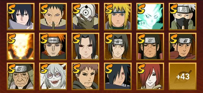 火影忍者V10 27S忍 46A忍 73忍 1000W战力 见习