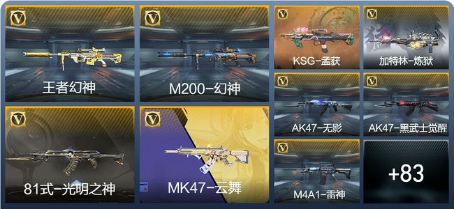 穿越火线：枪战王者V5 153英雄武器 新锐