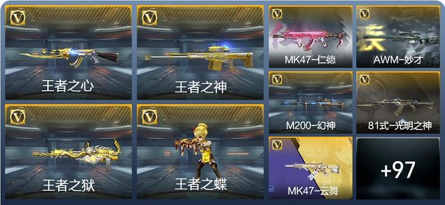 穿越火线：枪战王者V2 239英雄武器 新锐