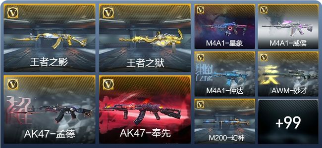 穿越火线：枪战王者V7 209英雄武器 新锐