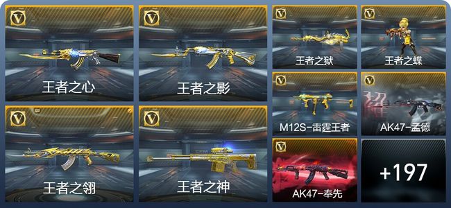 穿越火线：枪战王者V8 415英雄武器 新锐