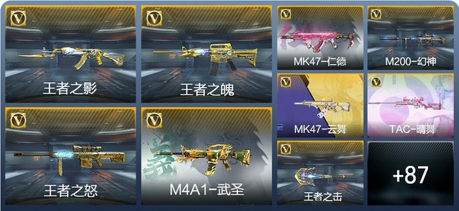 穿越火线：枪战王者V7 184英雄武器 新锐