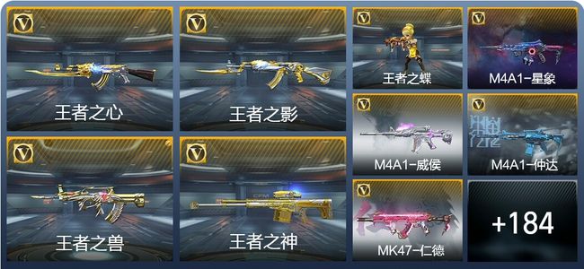 穿越火线：枪战王者V7 362英雄武器 新锐