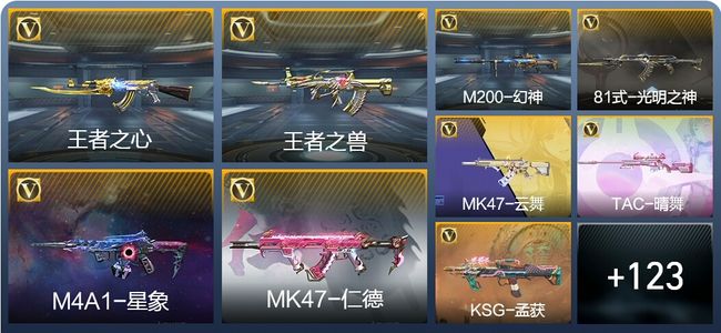 穿越火线：枪战王者V6 194英雄武器 新锐