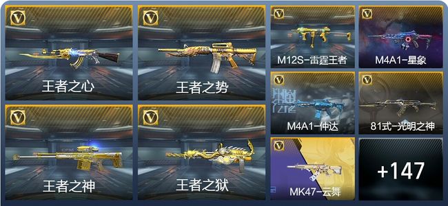 穿越火线：枪战王者V7 282英雄武器 新锐