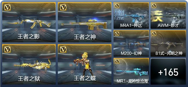 穿越火线：枪战王者V5 283英雄武器 新锐