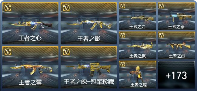 穿越火线：枪战王者V9 275英雄武器 新锐