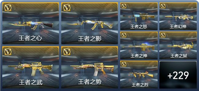 穿越火线：枪战王者V9 373英雄武器 新锐