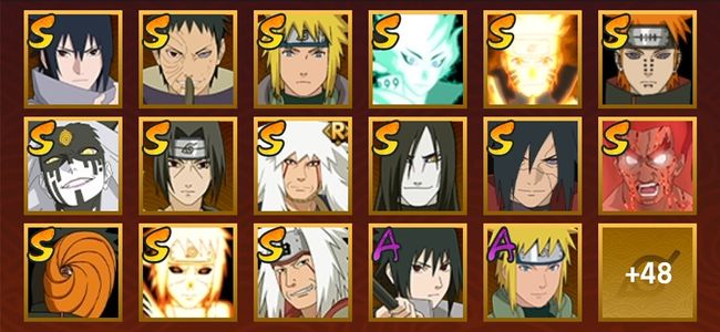 火影忍者V10 16S忍 49A忍 65忍 1000W战力 见习