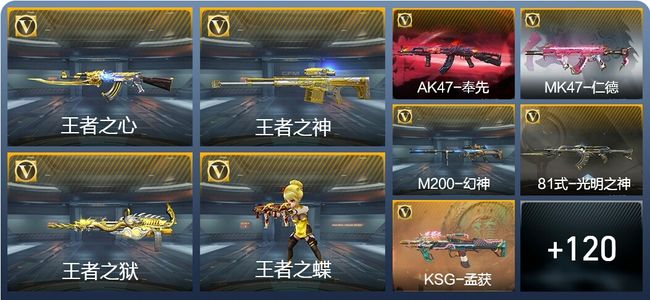 穿越火线：枪战王者V6 278英雄武器 新锐