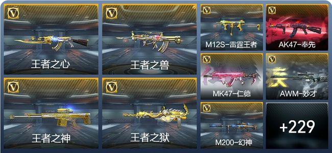 穿越火线：枪战王者V7 440英雄武器 新锐