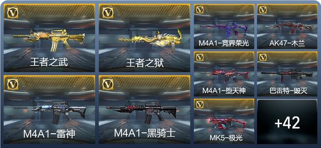 穿越火线：枪战王者V5 90英雄武器 新锐