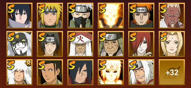 火影忍者V9 18S忍 31A忍 49忍 1000W战力 见习