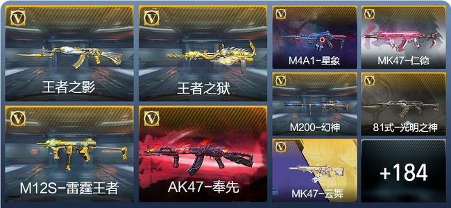 穿越火线：枪战王者V7 301英雄武器 新锐