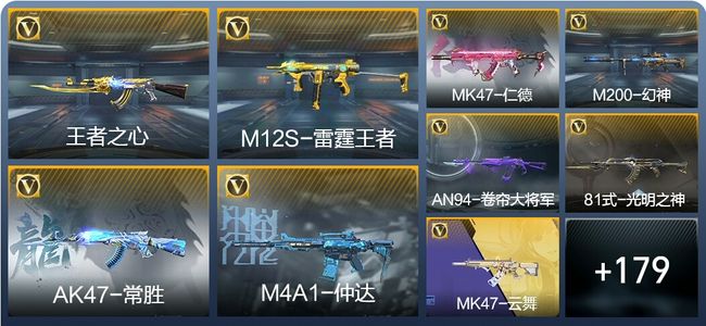 穿越火线：枪战王者V7 288英雄武器 新锐