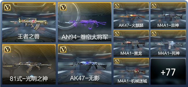 穿越火线：枪战王者V5 146英雄武器 新锐